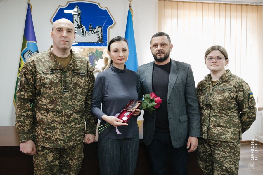 Орден "За мужність" вручили родині загиблого захисника