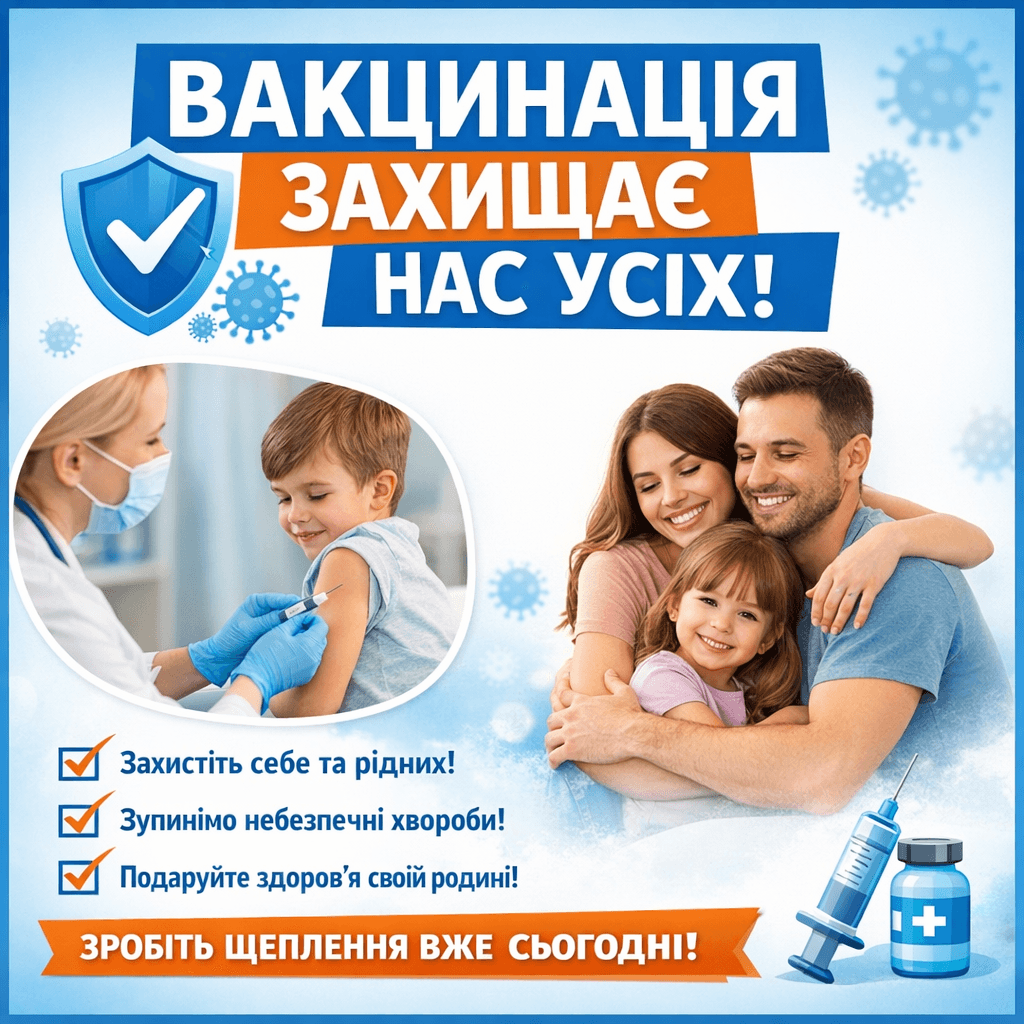 З 19 по 30 квітня проводиться Всесвітній тиждень імунізації